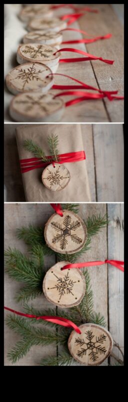 DIY Ξύλινα Χριστουγεννιάτικα Στολίδια: Δημιουργία εορταστικής διακόσμησης για τις γιορτές