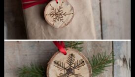 DIY Ξύλινα Χριστουγεννιάτικα Στολίδια: Δημιουργία εορταστικής διακόσμησης για τις γιορτές