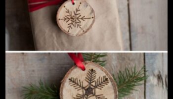 DIY Ξύλινα Χριστουγεννιάτικα Στολίδια: Δημιουργία εορταστικής διακόσμησης για τις γιορτές