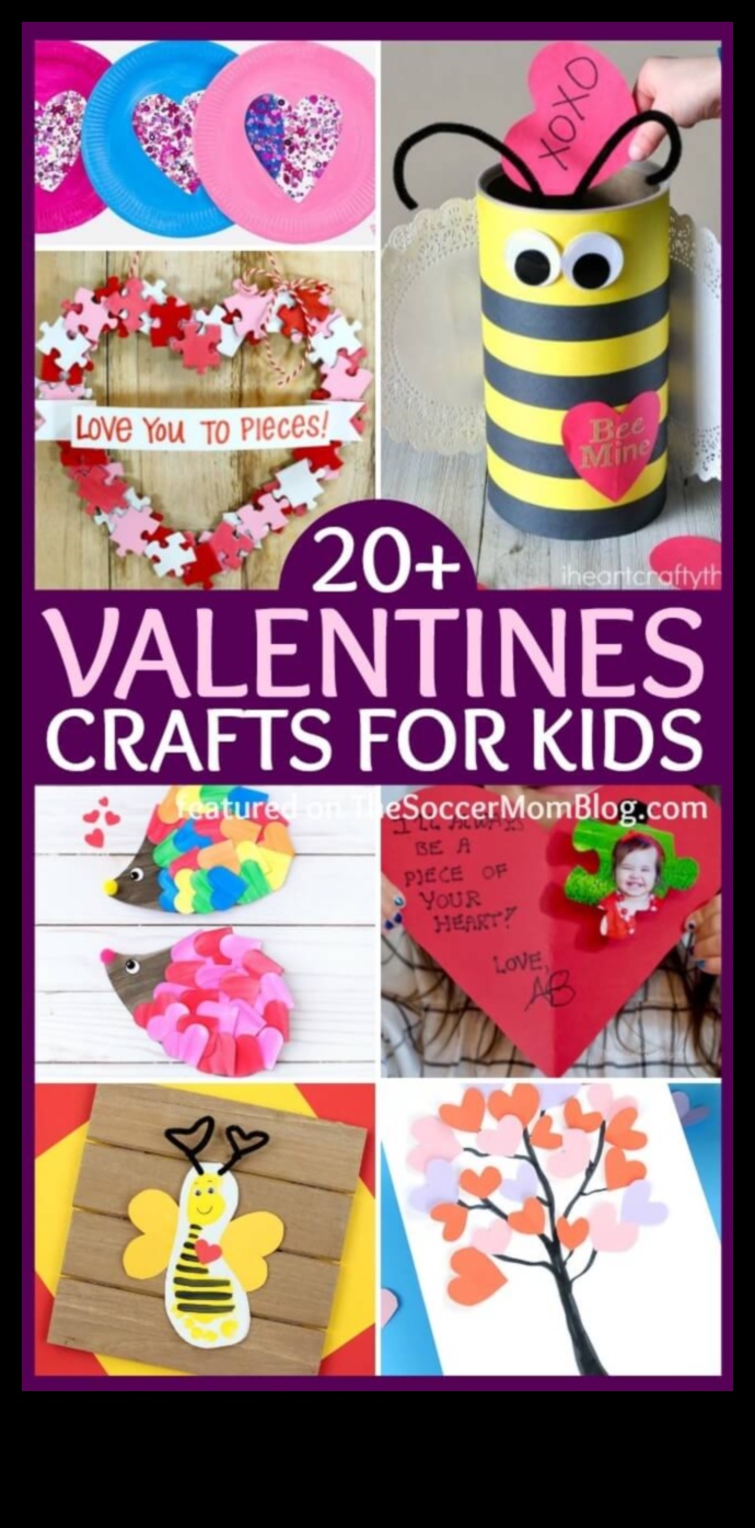 20 DIY χειροτεχνίες για την ημέρα του Αγίου Βαλεντίνου για παιδιά 2 DIY Valentine's Day: Crafting Love-infused Projects