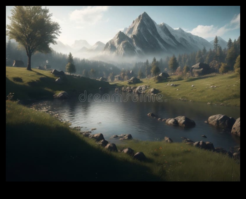 Σαγηνευτικά τοπία Ένα οπτικό ταξίδι 4 Μαγεμένες απόψεις: Μια μαγική συλλογή από μαγευτικά τοπία