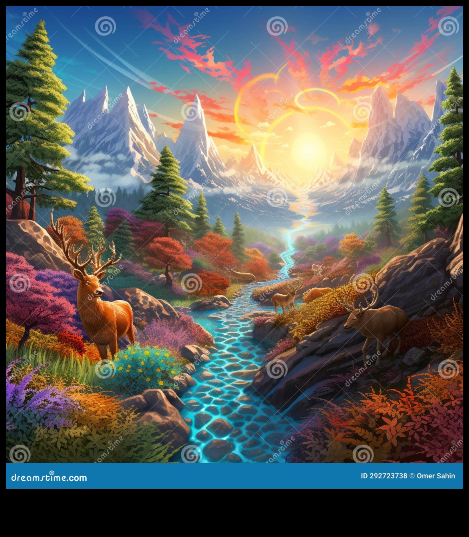 Σαγηνευτικά τοπία Ένα οπτικό ταξίδι 3 Μαγεμένες απόψεις: Μια μαγική συλλογή από μαγευτικά τοπία