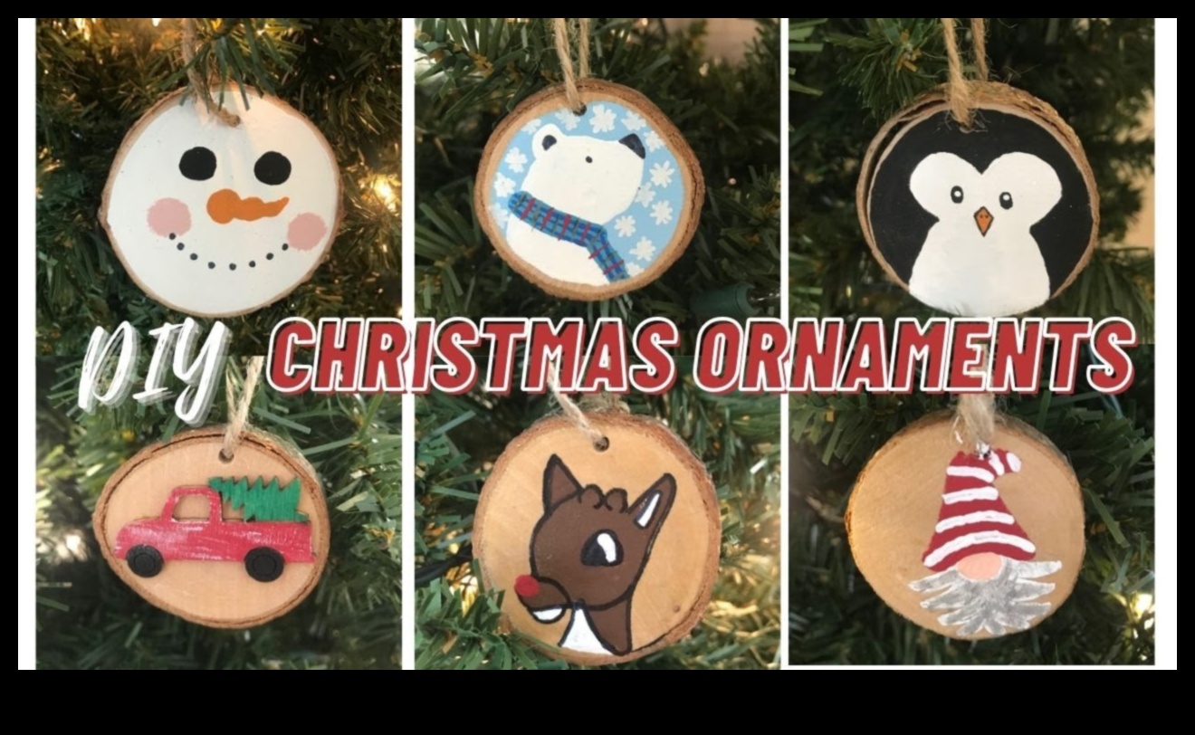 DIY Ξύλινα Χριστουγεννιάτικα Στολίδια: Δημιουργία εορταστικής διακόσμησης για τις γιορτές