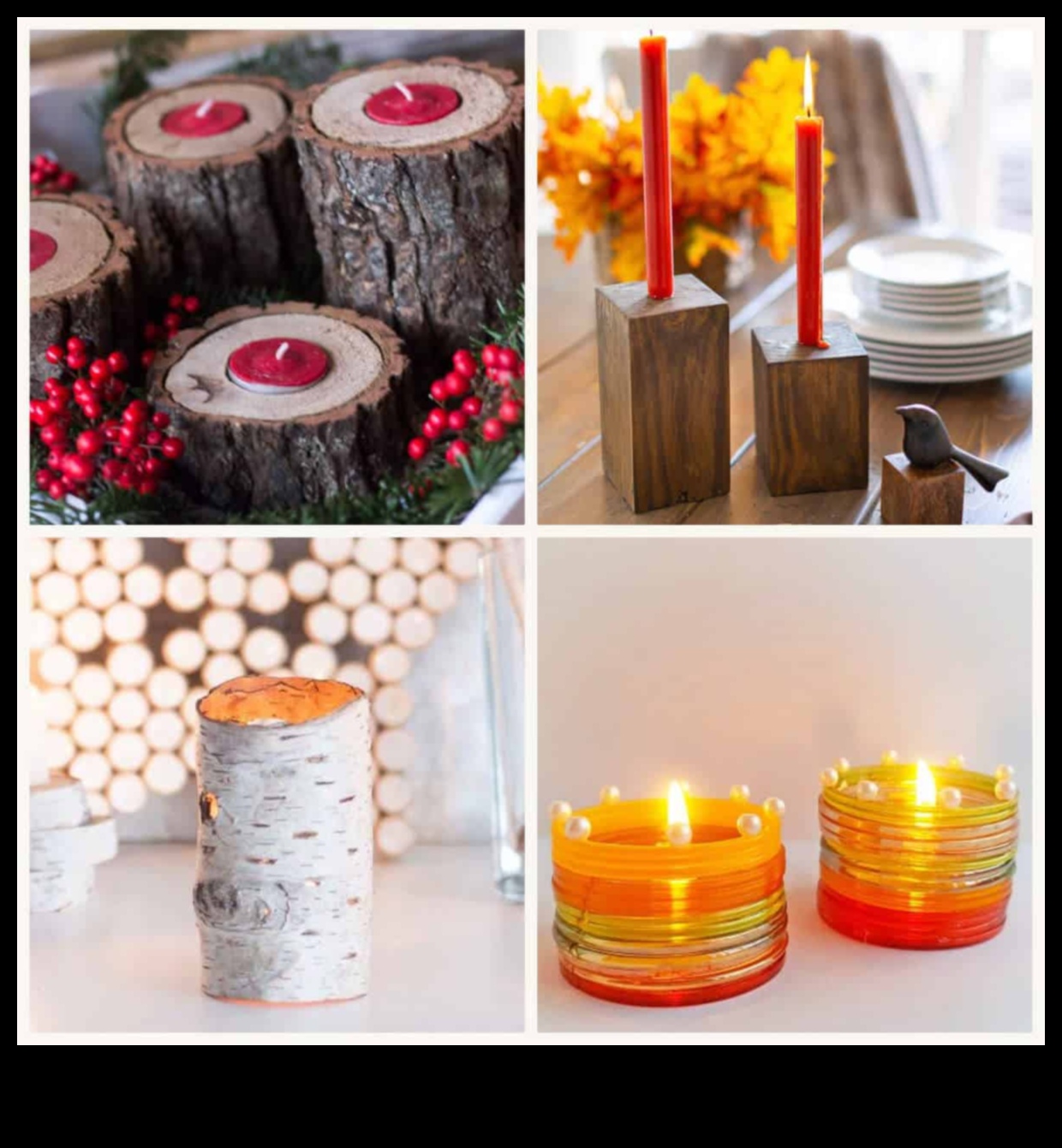 Εποχιακές χειροτεχνίες με κεριά: DIY έργα για να φωτίσετε το σπίτι σας