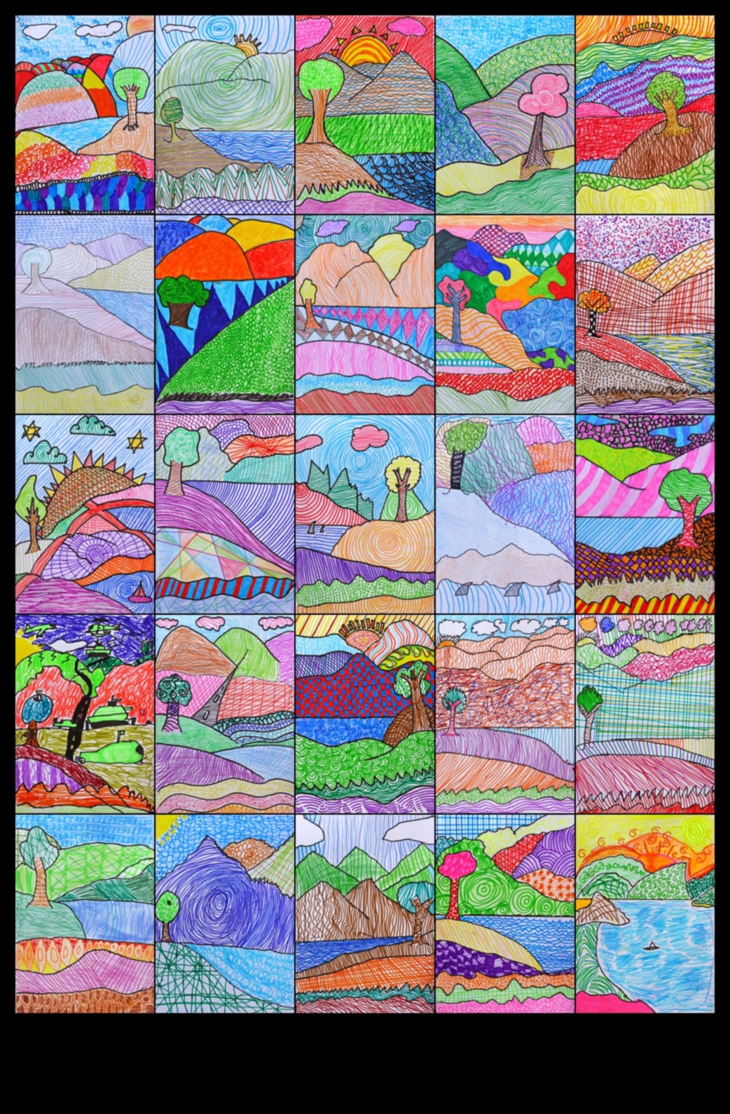 Η Υφή των Τοπίων 3 Υφές της Φύσης: Βράχοι και Φύλλωμα στην Τέχνη Τοπίου