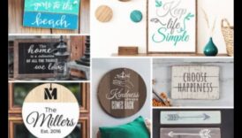 5 Ξύλινες πινακίδες DIY για οποιοδήποτε γεύση 4 Ξύλινες επιγραφές σπιτιού DIY: Εξατομίκευση του χώρου σας με λέξεις