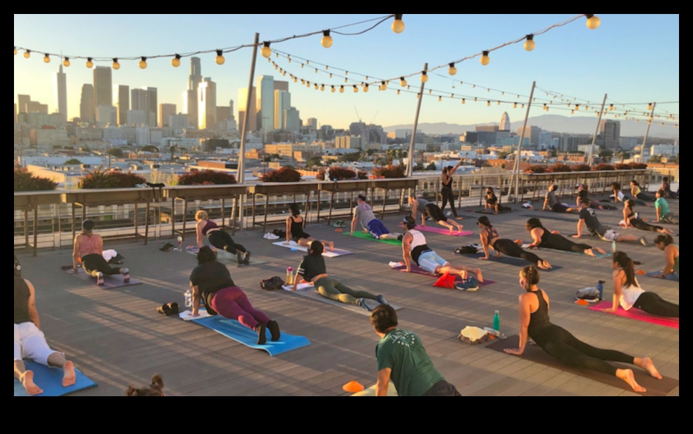 Επαναλήψεις στην ταράτσα: Βελτιώστε τη φυσική σας κατάσταση με Αστικές Υπαίθριες Ασκήσεις